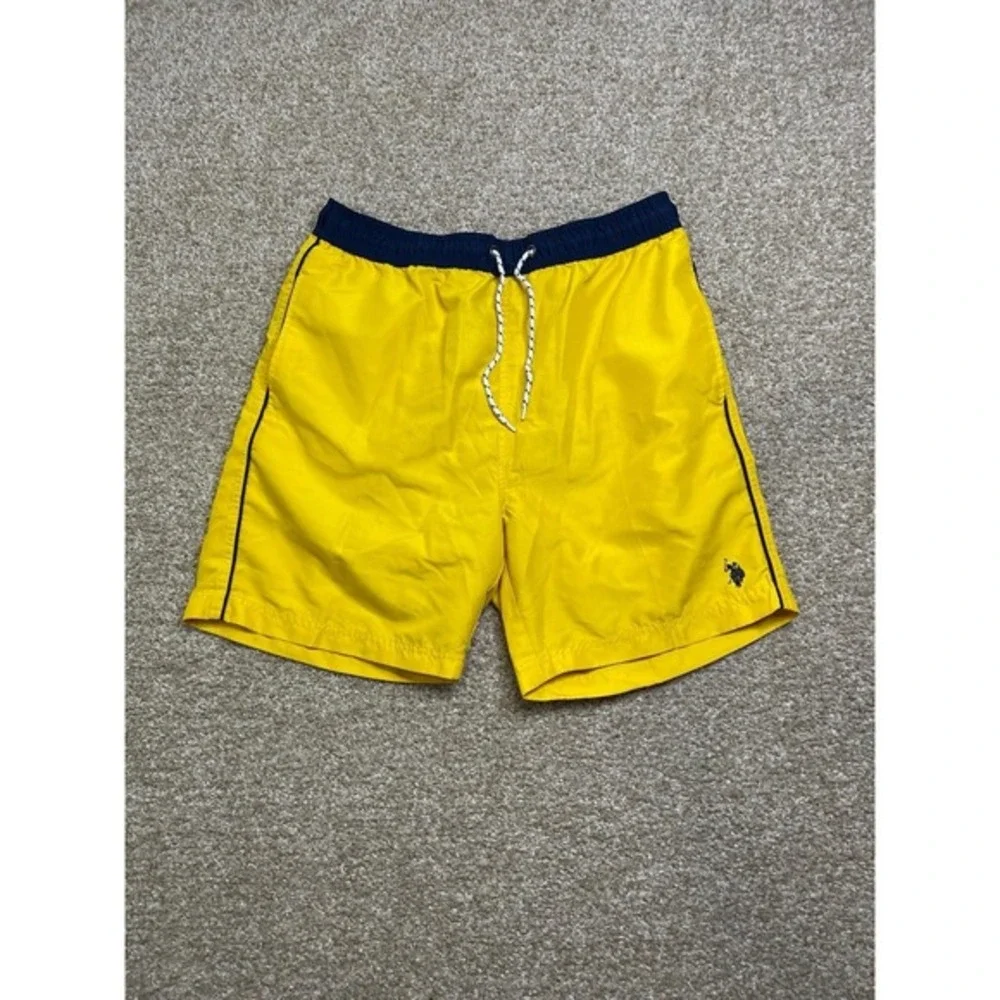 Vintage 2000  Us Polo Ss Shorts Size Large‎ Yellow